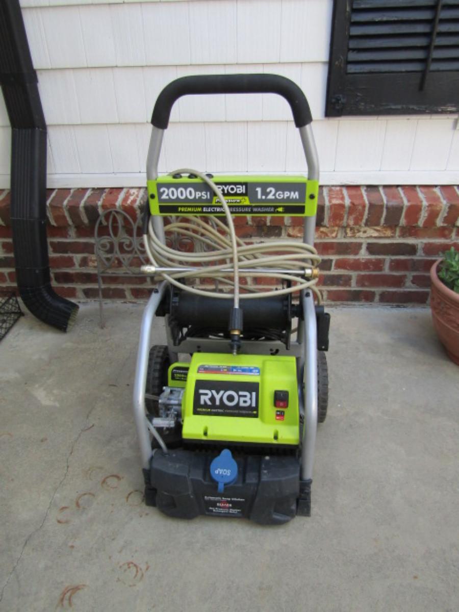 Ryobi 2000 psi Pressure Washer Needs Wand and Nozzle