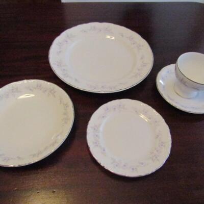 Modern China:  Springtime Pattern- Approx 42 Pieces