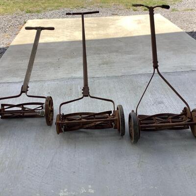 Antique Reel Mowers