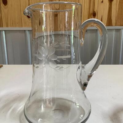 Glass pitchers