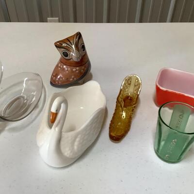 vintage glassware