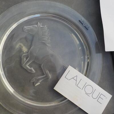 Lalique Class a numbered Plate 