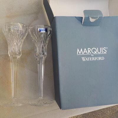 Marquis by Waterford 10 in. long stem Glasses.