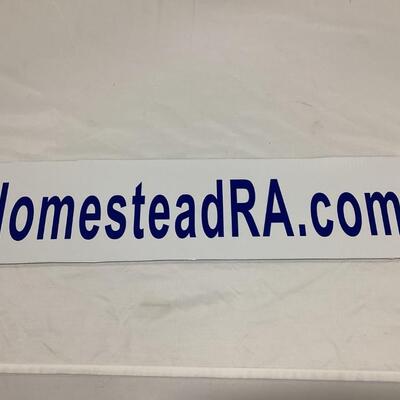 Homestead sign
