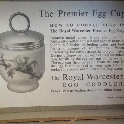 Royal Worcester " Egg Cup" 2.