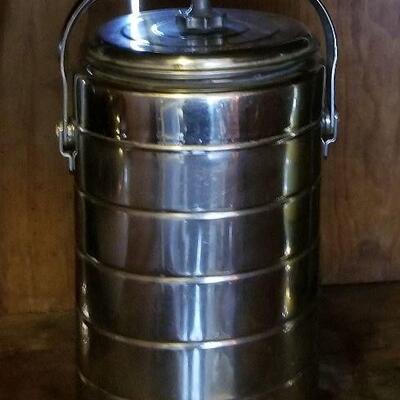 Vitage stainless steel cooler