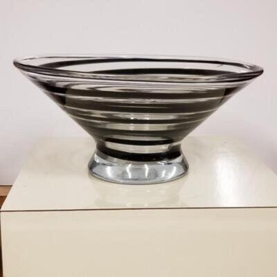 Hi-Design Modernist Art Glass Bowl, Circa Early 80s