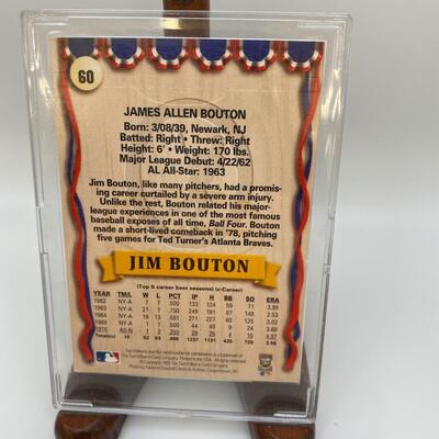 -15- Jim Bouton | Signed Card