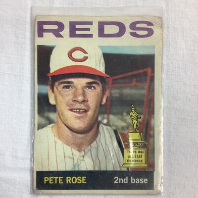 543  1964 Topps Pete Rose Cincinnati Reds #125 Baseball Card