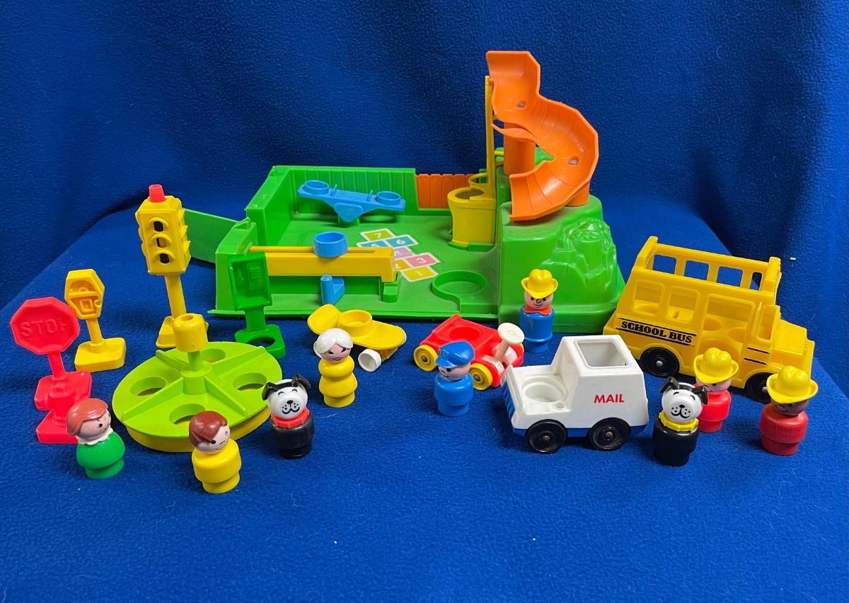 Vintage little people sets sale