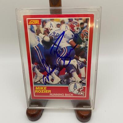 -29- Mike Rozier | Signed Card