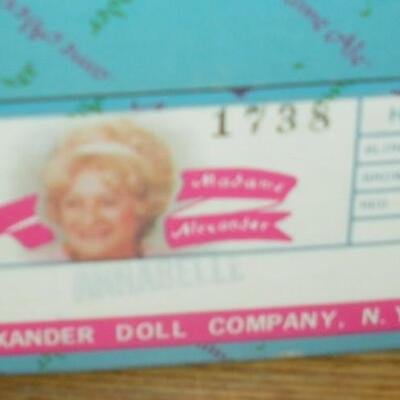 1992 Madame Alexander Annabell from Southern Children Series