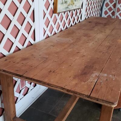Almost 10 Foot Long Farm House Table!