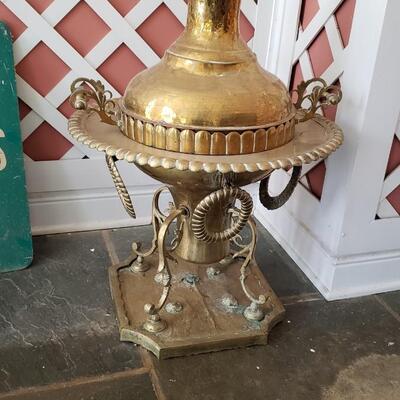 Large Brass Incense burner or fire pit