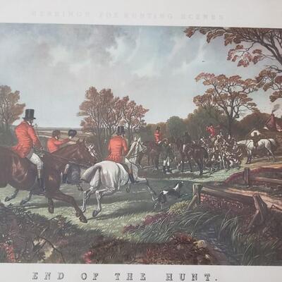 Herring's Fox Hunting Scenes Classic hunting print