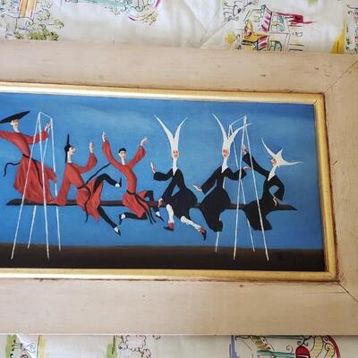 Original Painting by Carlo Canevari 1960