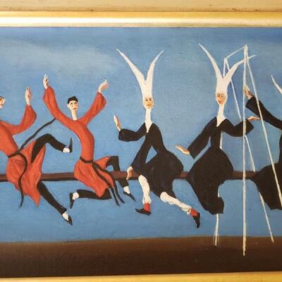 Original Painting by Carlo Canevari 1960
