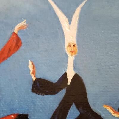 Original Painting by Carlo Canevari 1960