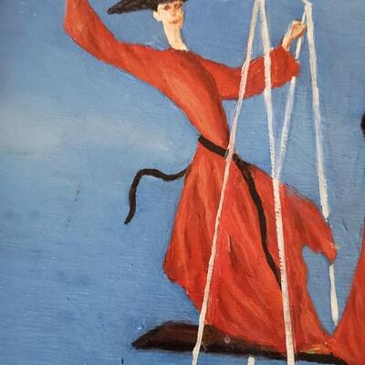 Original Painting by Carlo Canevari 1960