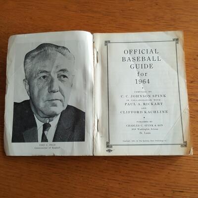 1964 Official Baseball Book