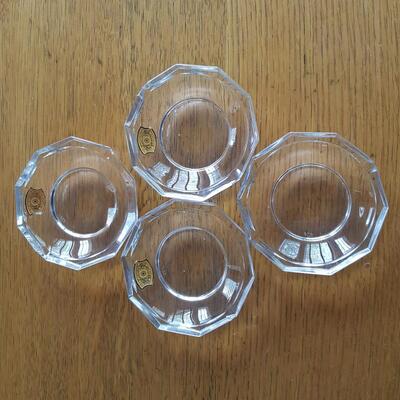 Belgium Crystal Ashtrays