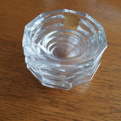 Belgium Crystal Ashtrays