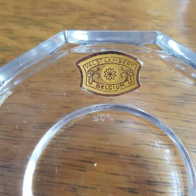 Belgium Crystal Ashtrays