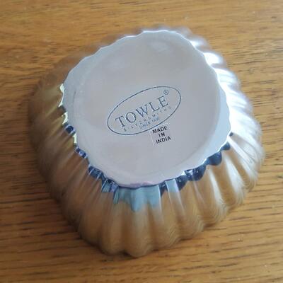Towle Fluted Cobalt Bowl