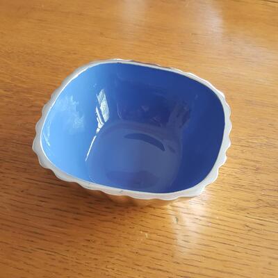 Towle Fluted Cobalt Bowl
