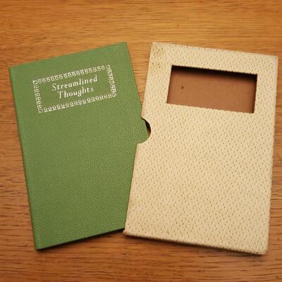 Streamlined Thoughts Book