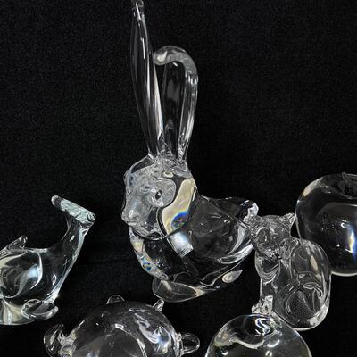 Crystal / Glass Figurines Bundle ~ Total Of 13