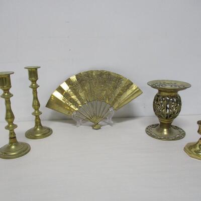 Collection Of Brass Decor