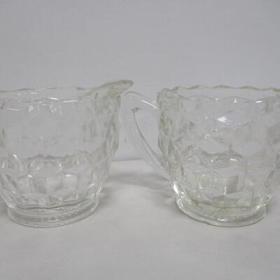 Clear Glass Crystal Serving Dishes