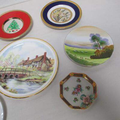 Hand Painted China Plates & Teacup