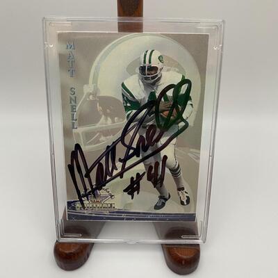 -31- Matt Snell | Signed Card