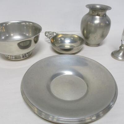 Pewter Dish Collection