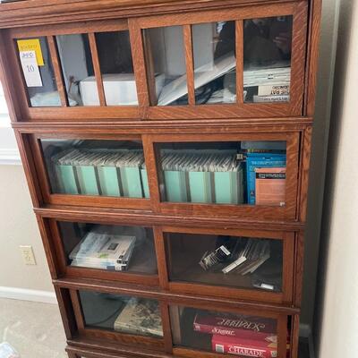 Craftsman style Barrister bookcase
