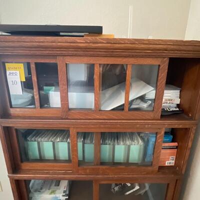 Craftsman style Barrister bookcase
