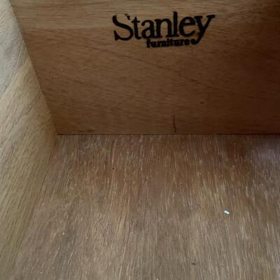 Stanley Furniture Nightstand and Lamp