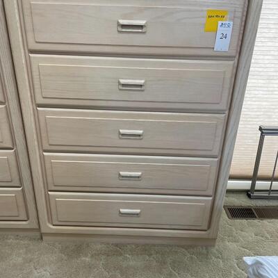 Tall Wood Dresser