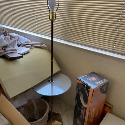 Coat Rack & Floor Lamp