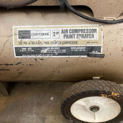 Sears Craftsman 2 hp Air Compressor and More