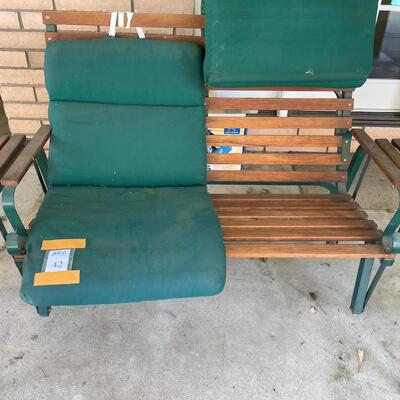 Patio Glider Loveseat