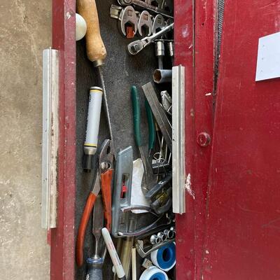 Tool Cabinet and 2 Tool Chests