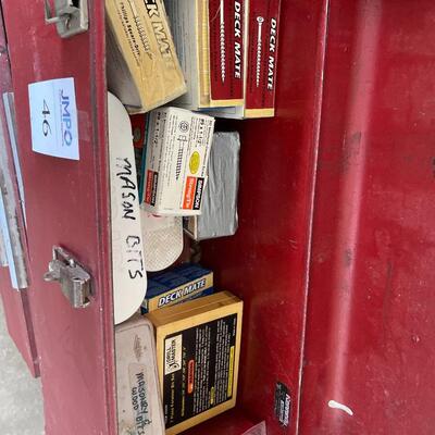 Tool Cabinet and 2 Tool Chests