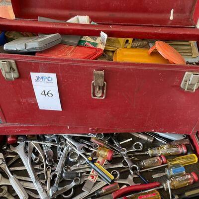 Tool Cabinet and 2 Tool Chests