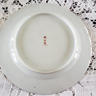 Three 7" Chinese plates