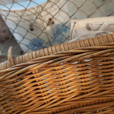 Boho Wicker loveseat 55" Long