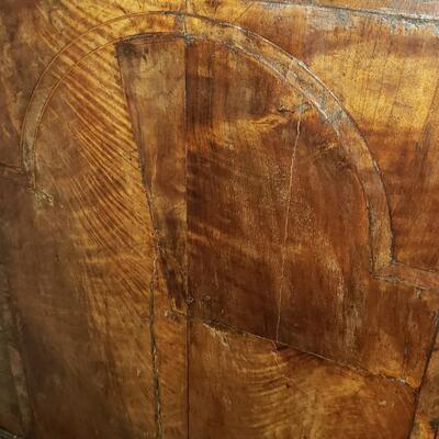 William and Mary Chest on Stand with turned legs  Antique dresser