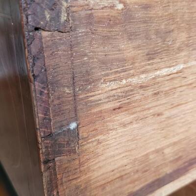 William and Mary Chest on Stand with turned legs  Antique dresser